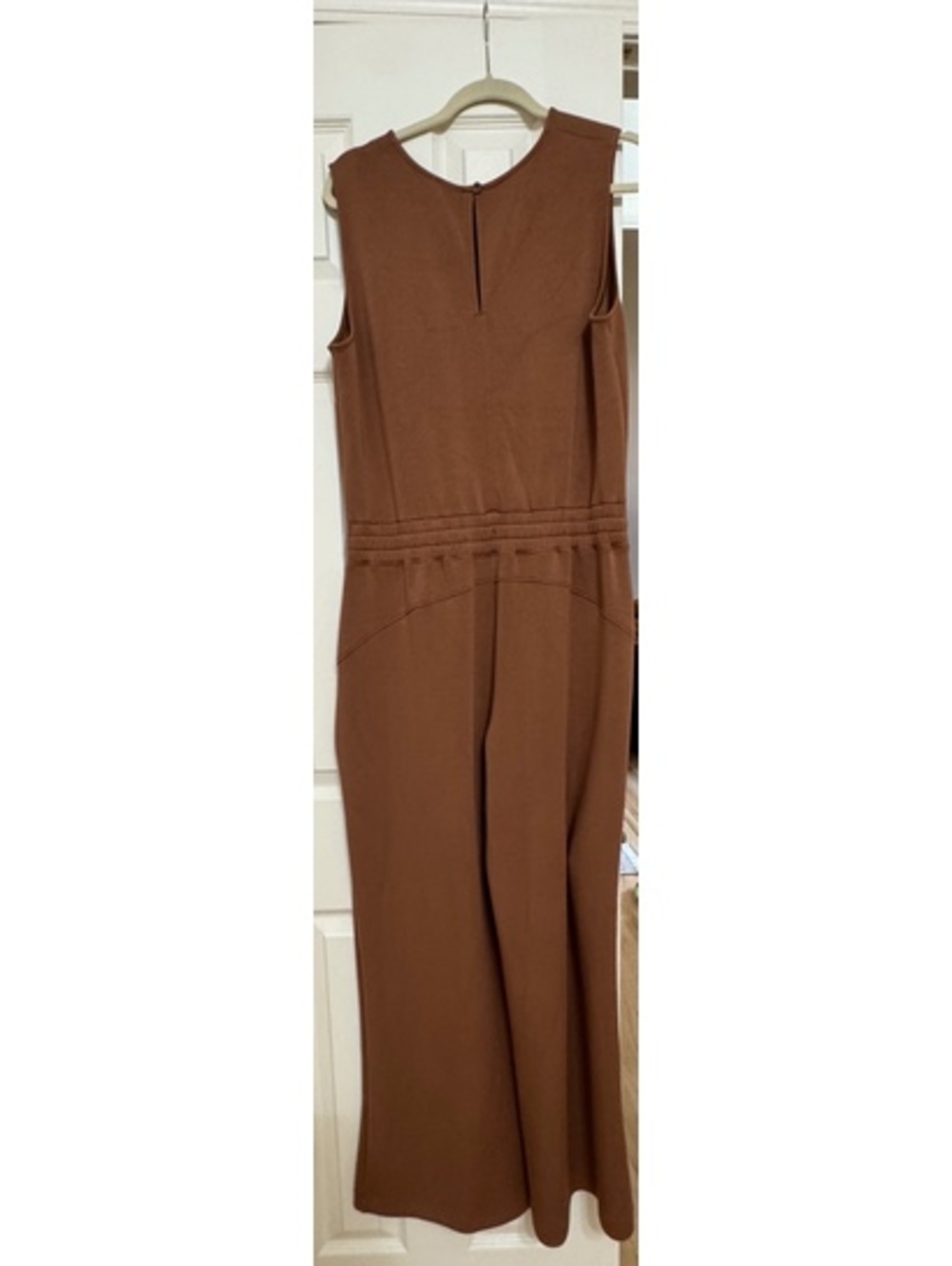 Spanx Air Essentials XL sleeveless brown jumpsuit